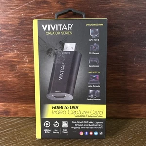 Tarjeta de captura de video Vivitar Creator Series HDMI a USB | NUEVA - Imagen 1 de 4