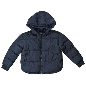 LCKR Foot Locker Black Puffer Jacket Boy's Medium - Picture 1 of 7