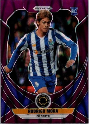 2025 Prizm Purple Shock Rodrigo Mora /99 Rookie - Image 1 of 2