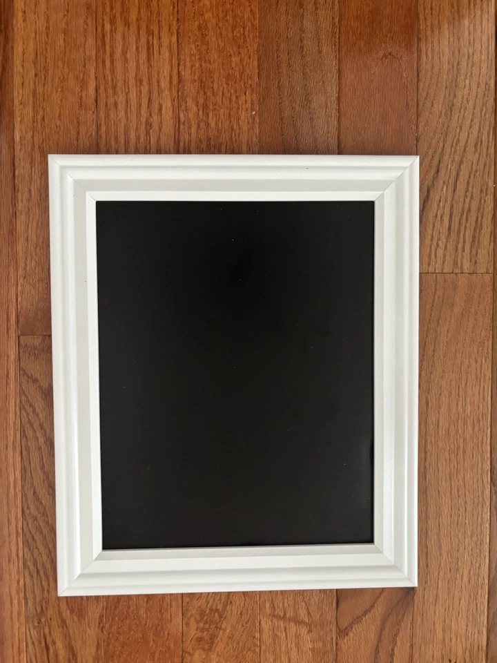 Chalkboard Frame 8 X 10 Framed Chalkboard Home Decor Menu Planning Wedding signs - Image 1 of 4