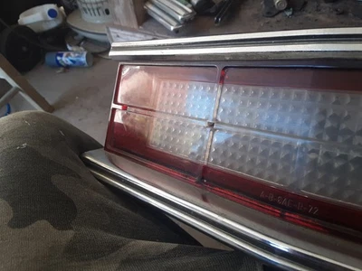 1972 AMC AMX Javelin  center tail Light Assembly best chrome on ebay! - Image 1 of 4