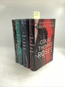 Court Of Thorns And Roses Set 1st Edition 1st Printing Sarah J. Maas Fantasy - Imagen 1 de 17