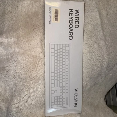 Victsing USB Wired Membrane Keyboard VTPC206ABUS - Image 1 of 2