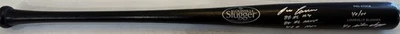 Jose Canseco Signed Oakland A's Louisville Slugger Black Bat with inscriptions - Image 1 of 4