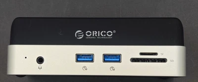 Orico VSE MiniDock Stand Dock for Mac mini M4 7 in 1 Aluminum Hub SSD Enclosure - Image 1 of 4