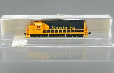 Vintage Model Power Mehano 7560 N Gauge Santa Fe SF 3779 GP-40 Diesel Locomotive - Image 1 of 4