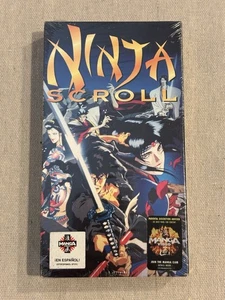 Ninja Scroll VHS 1995 Original Japanese Dubbed Spanish Anime, New Sealed - Picture 1 of 6