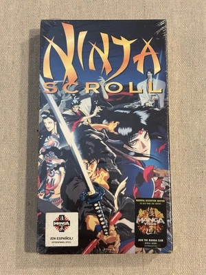 Ninja Scroll VHS 1995 Original Japanese Dubbed Spanish Anime, New Sealed - Image 1 of 4
