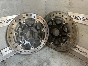 Kawasaki ZX9R ZXR 900 C1 C2 1998-1999 Front Brake Discs - Picture 1 of 4