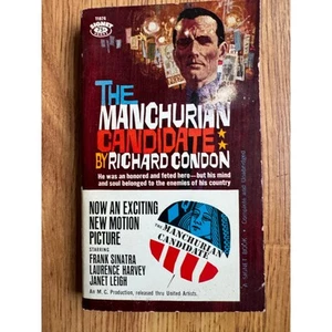 The Manchurian Candidate Richard Condon vintage movie tie-in paperback Signet - Picture 1 of 5