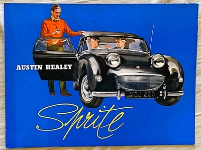 Austin Healey Sprite brochure August 1958- #1590 - Image 1 of 3