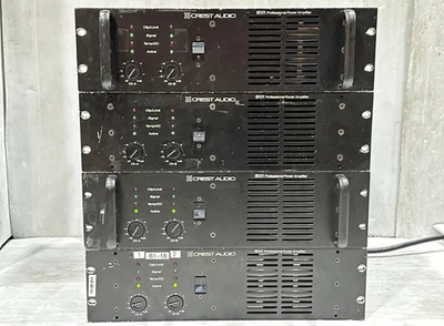 Crest Audio 8001 Professional Power Amplifier #6989J/M (One) (TRUEHEARTSOUND) - Image 1 of 4