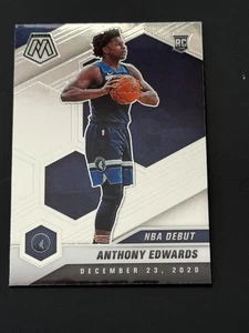 Anthony Edwards RC 2020-21 Panini Mosaic NBA Debut #261 (002) - Picture 1 of 2