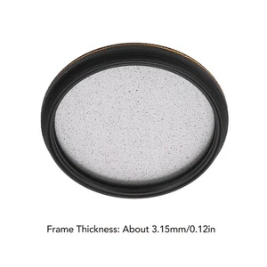 Black Mist Filter 1/2 Portrait Soft Diffuser Focus Camera Lens Filter Scratch Re - Picture 1 of 22