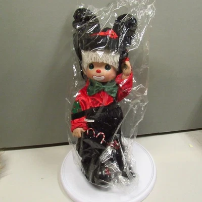 Precious Moments 4580 HO, HO DEER IT'S CHRISTMAS Vinyl Hobo Clown Doll, NWT - Image 1 of 4