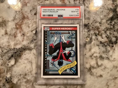 Nightcrawler 1990 Marvel Universe #38 PSA 10 GEM MINT LOW POP. 1st Marvel Card - Image 1 of 3