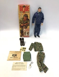 Vintage 1964 Hasbro G.I. Joe 12" Action Soldier – Original Box & Accessories - Picture 1 of 13