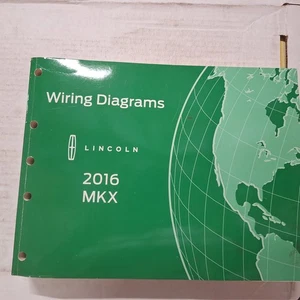 2016 Lincoln MKX Wiring Diagram FCS-21351-16 OEM Factory Manual - Picture 1 of 5
