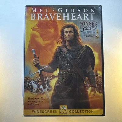 Braveheart Mel Gibson DVD - Image 1 of 3