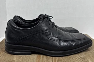 WINN Made In Brazil Größe 8 Schwarz Leder Oxford Rutschfest Komfort Schuhe - Bild 1 von 21