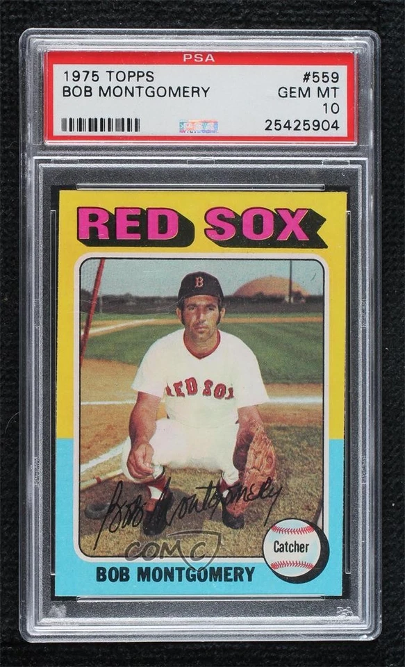 1975 Topps Bob Montgomery #559 PSA 10 GEM MT - Image 1 of 2