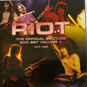 RIOT - Official Bootleg Box Set Volume 1 1976-1980 6 x CD 2017 HNE Exc Cond! DB1 - Picture 1 of 2