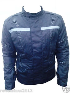 Motorbike/Motorcycle/Biker/Scooter Textile Jacket Cordura Waterproof CE Armour - Picture 1 of 2