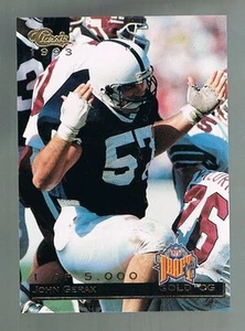 John Gerak #12 Vikings RC Penn State 1993 Classic NFL Draft Gold /5000 made - Bild 1 von 1