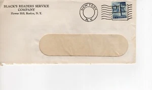 BLACK'S READERS SERVICE, FLOWER HILL, ROSLYN, NY  FDC8601 - Picture 1 of 1
