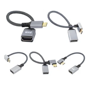 20CM Male To Female Converter Adapter V2.0 Right Angled 0.2M Stable Transmission - Photo 1/27
