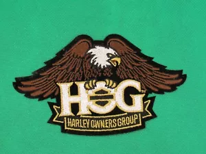 Großer Adler gold & braun Aufnäher ~ Harley Davidson Owners Group HOG H.O.G. - Bild 1 von 4