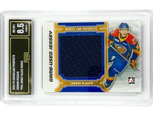 Connor McDavid • ITG • #M-14 • Heroes & Prospects • Game Used Jersey • Black Ver - Picture 1 of 2