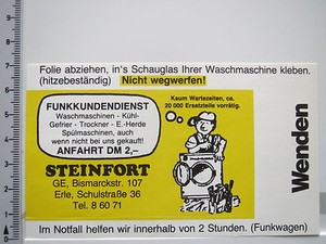 Waschmaschinen Aufkleber Gunstig Kaufen Ebay