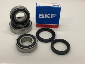 SKF Kawasaki ZZR1100 C1 - C3 Rear Wheel Bearings & Seals 1990 - 1992 - Picture 1 of 1