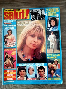 Magazin SALUT 126 FRANKREICH GALL HALLYDAY JOELLE BLONDIE ABBA MADNESS KAREN CHERYL - Bild 1 von 1
