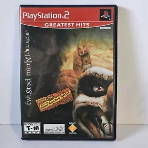 Playstation 2 Greatest Hits Twisted Metal Black 2 Disc. Sony - Picture 1 of 6
