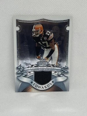 2007 Bowman Sterling #BSVR-BE Braylon Edwards Jersey Cleveland Browns       0772 - Image 1 of 2