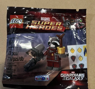 LEGO Marvel Guardianes de la Galaxia - Raro - Mapache Cohete 5002145 - Nuevo Precintado Foto 1 de 2