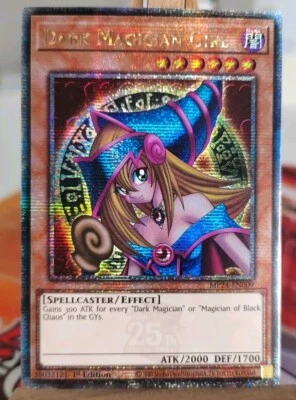 DARK MAGICIAN GIRL - MP24-EN009 Quarter Century Secret Rare / 1. Near Mint  - Bild 1 von 2