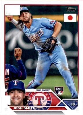 2023 Topps Japan Edition #8 Josh Smith Texas Rangers Rookie - Image 1 of 2