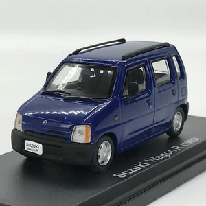 Mini Car Suzuki Wagon R 1993 Blue 1/43 Scale Box Display Diecast Vol 171 - Picture 1 of 11