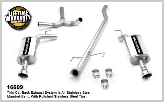Выхлопная система катализатора Magnaflow 16609 для Mazda 6 Mazdaspeed L4 2,3 л 2006-2007 годов выпуска - Изображение 1 из 1