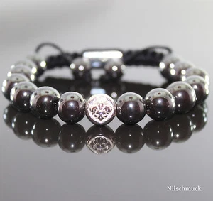 Pulsera de hematita para mujer y hombre - Imagen 1 de 1