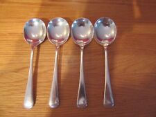 Vintage EPNS Silver plate Matching set Soup Spoons x 4