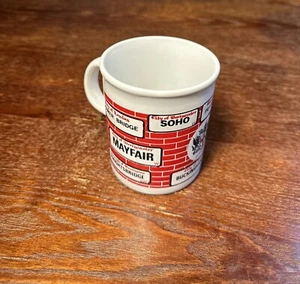 City Of London England Teetasse Kaffeebecher Westminster Buckingham Palace SOHO - Bild 1 von 13