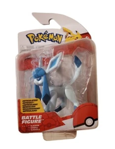 2023 Jazwares Toys Nintendo Pokemon Battle Figure Pack Glaceon Figure - NEW - Picture 1 of 2