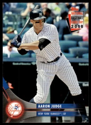 2018 TOPPS NATIONAL BASEBALL CARD DAY AARON JUDGE R149 - Image 1 of 2