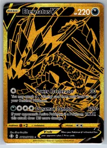 Pokemon Eternatus V Ultra Rare Shining Fates SV121/SV122 NM - Picture 1 of 2