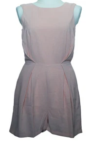 JUMPSUIT SUIT OVERALL KURZOVERALL PLAYSUIT TROPICAL PEACH APRICOTE VERO MODA S - Bild 1 von 3