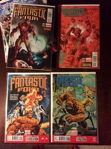 Fantastic Four Comic Book Lot, 13 Issues, Variants, NM, #1, Volume 4 - Picture 1 of 1
